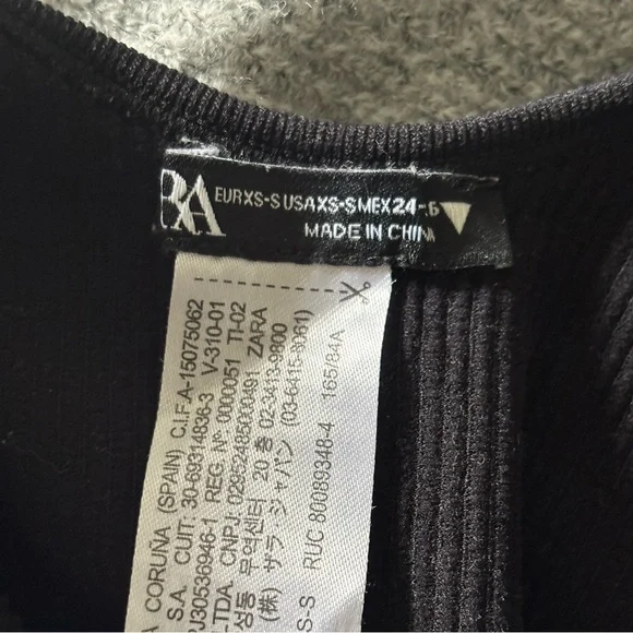 Zara Ribbed Bodysuit - Picture 3 of 4